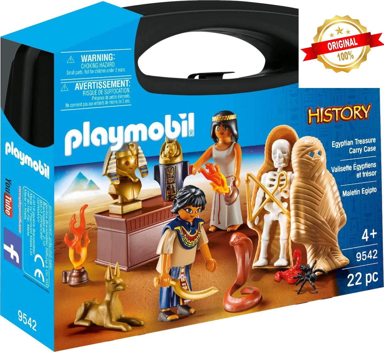 Playmobil Set 9542 Ancient Egyptians Treasure Mummy