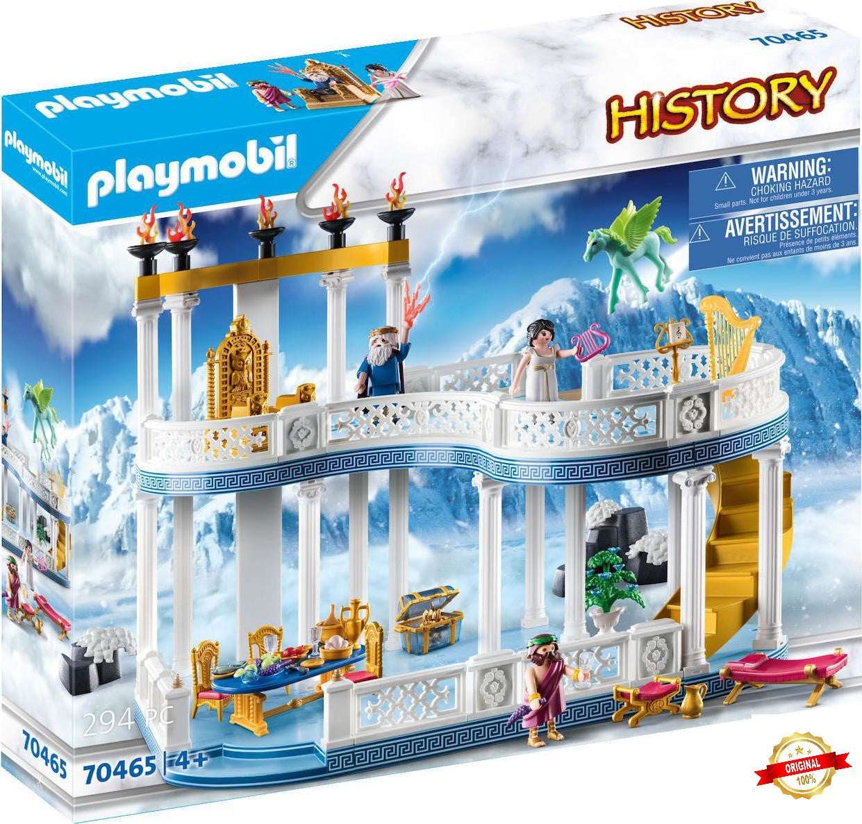 Playmobil History Set 70465 Palace on Olympos Mountain
