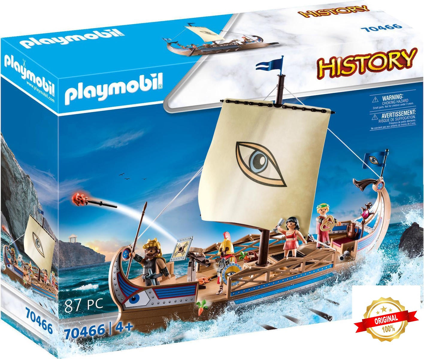 Playmobil History Set 70466 Argo and the Argonauts
