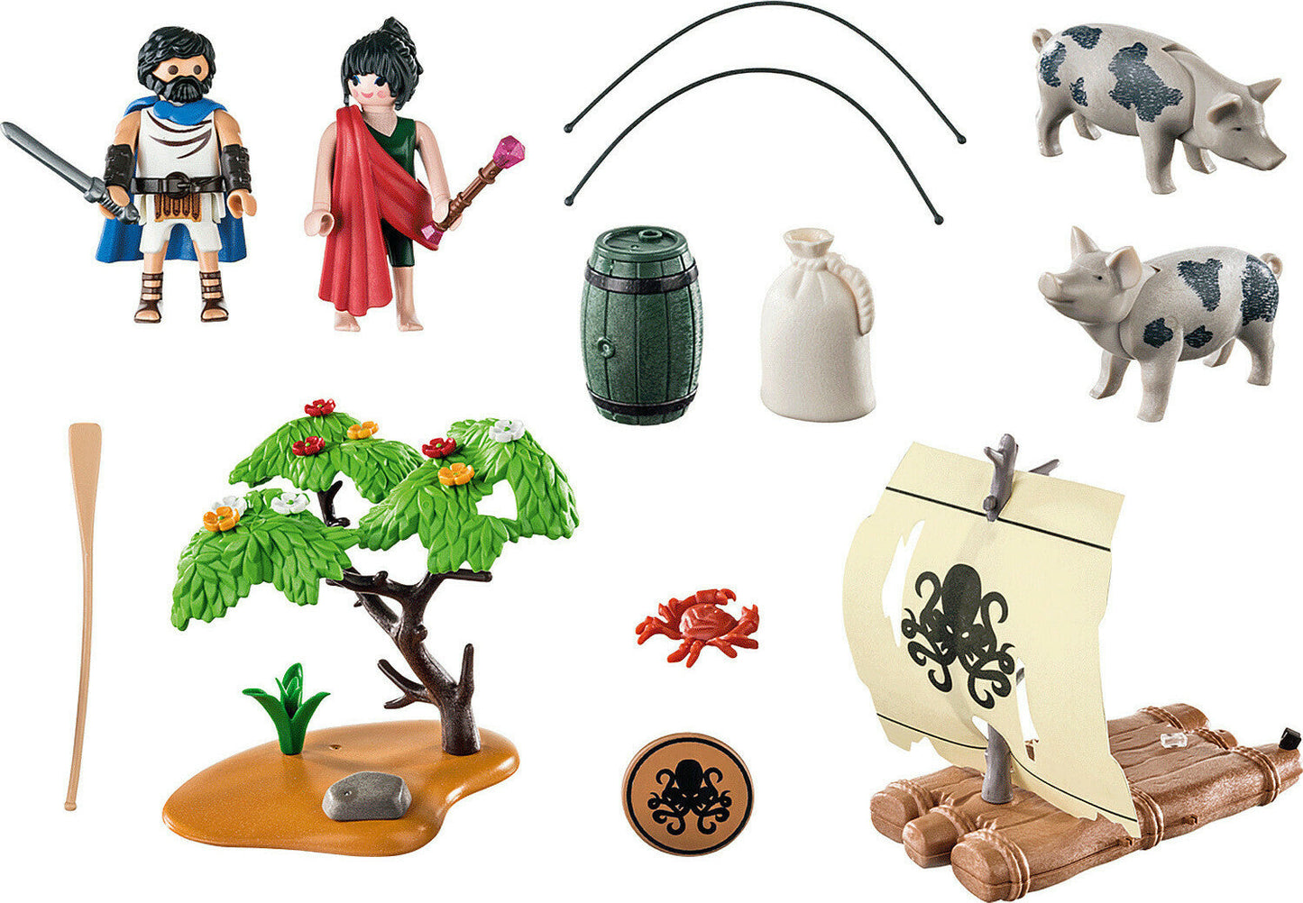 Playmobil History Set 70468 Ulysses and Circe