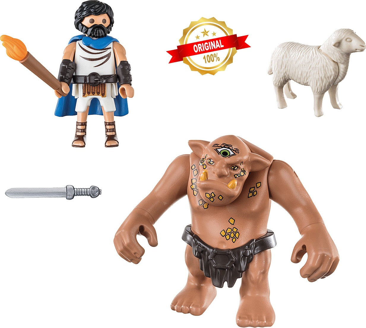 Playmobil History Set 70470 Ulysses and Polyphemus