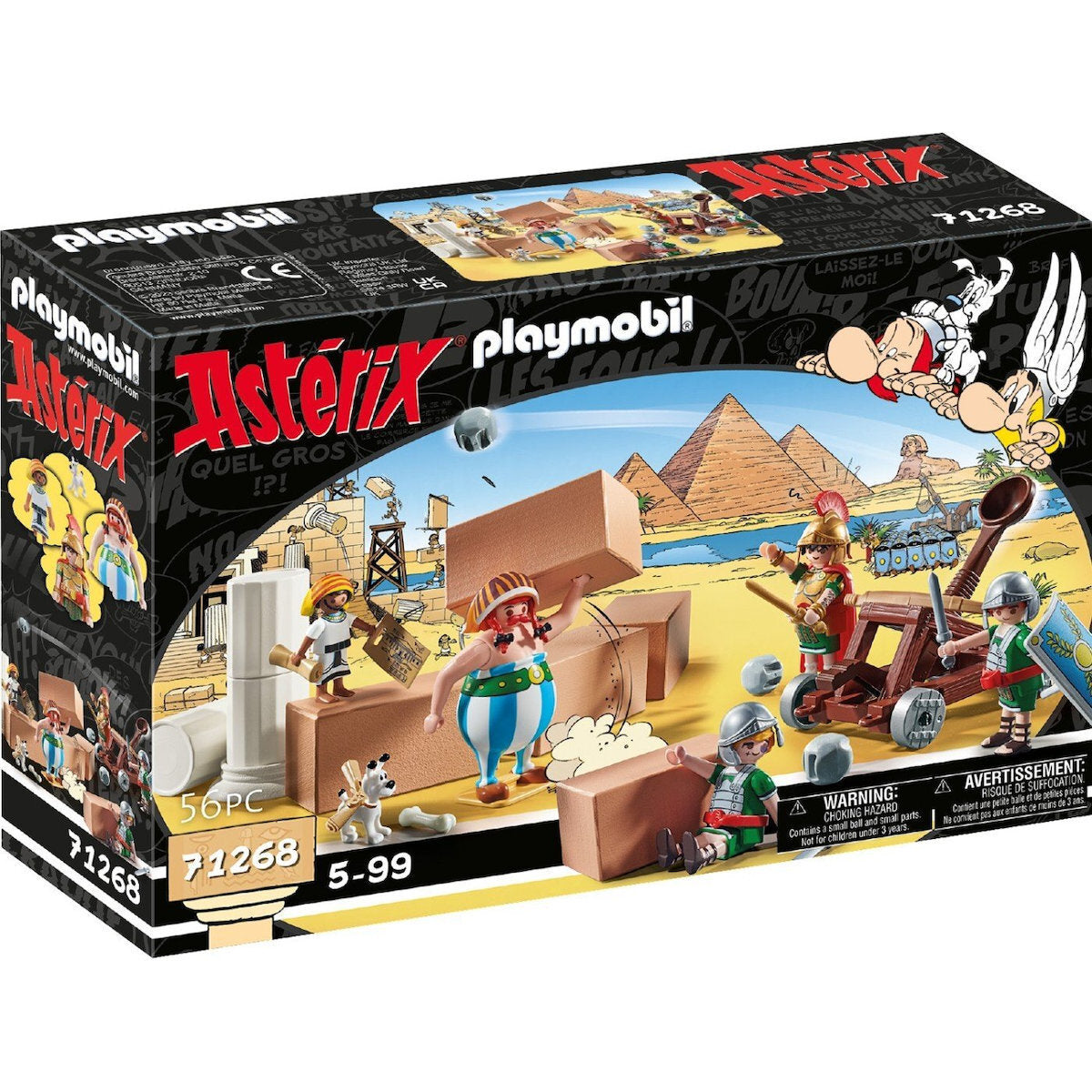 Playmobil Asterix Series 71268 Edifis and Battle of the Palace
