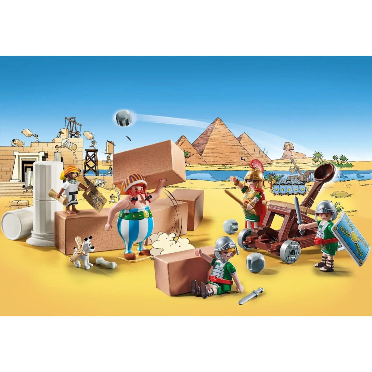Playmobil Asterix Series 71268 Edifis and Battle of the Palace