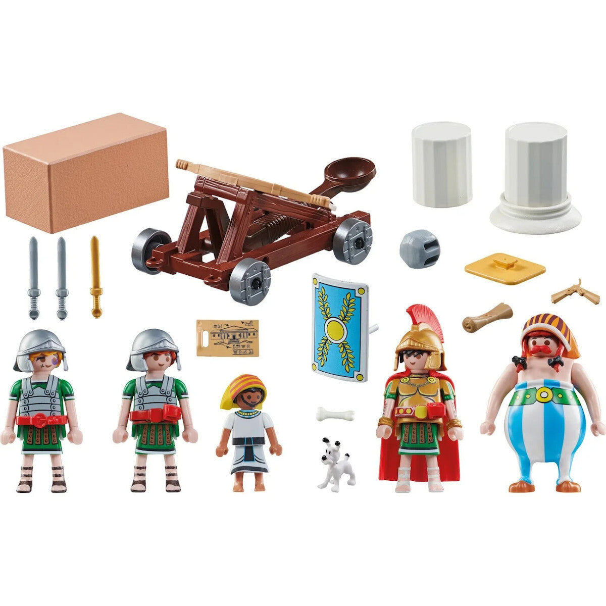 Playmobil Asterix Series 71268 Edifis and Battle of the Palace