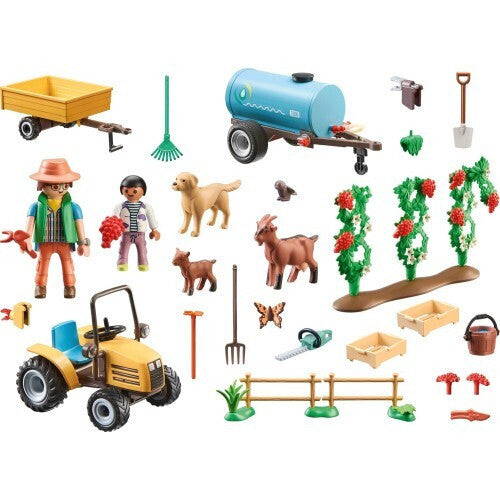 Playmobil Country Set 71442 Tractor with trailer and water tank