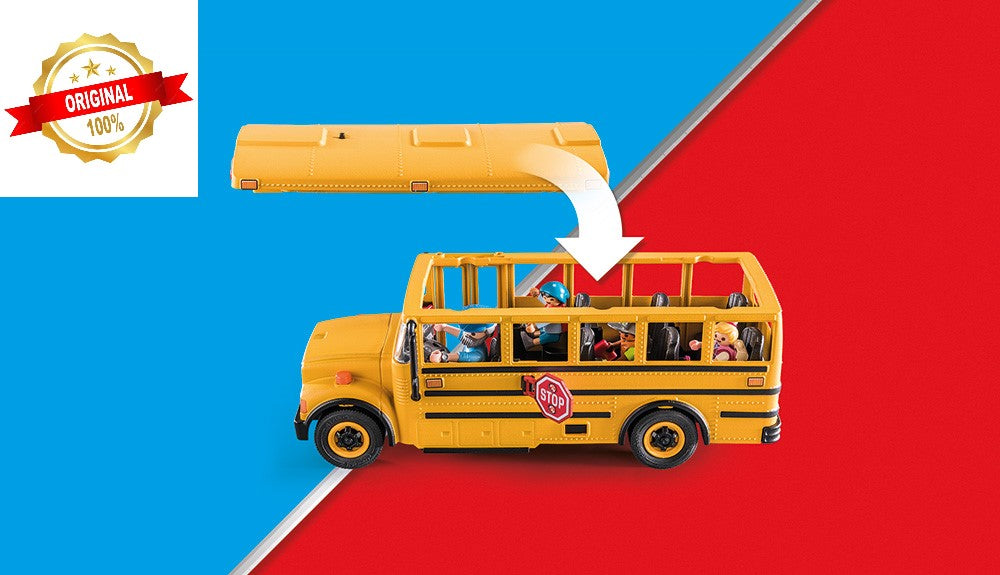 Playmobil Set 70983 City Life School Buswith Bus Driver and Students NEW BOXED