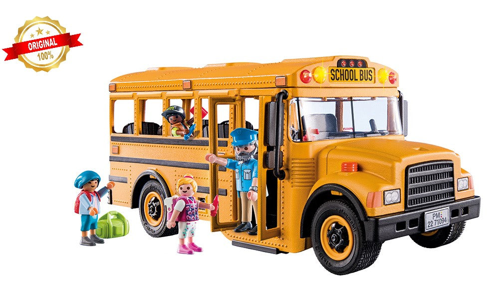 Playmobil Set 70983 City Life School Buswith Bus Driver and Students NEW BOXED