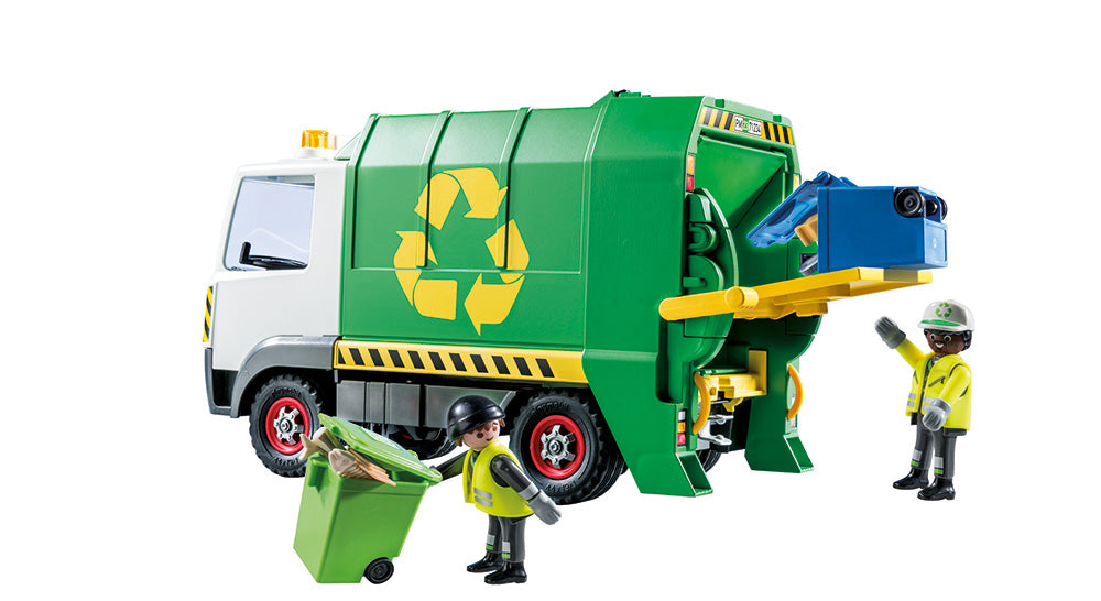 PLAYMOBIL Set 71234 City Life Recyclable Waste Collection Vehicle_Bins NEW BOXED