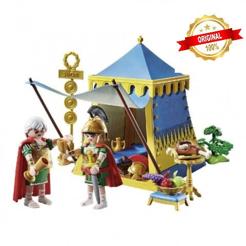 Playmobil Asterix Set 71015 Leader`S Tent With Generals