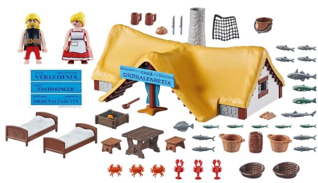 Playmobil Asterix Set 71266 Hut of Unhygienix