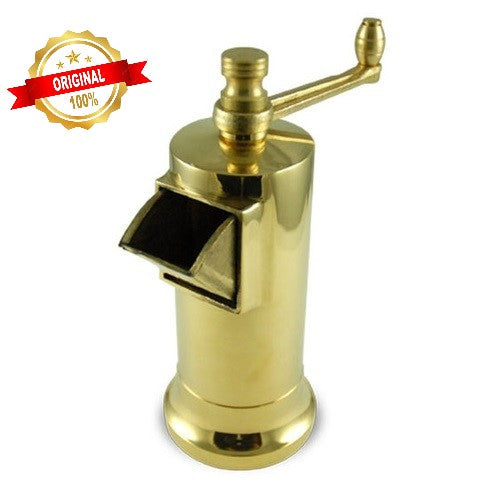 Greek European Genuine Cast brass pepper Mill #006 5,3″