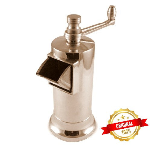 Greek European Genuine Mill Cast Brass Nickel-Matt Finish Pepper 706 5.3"