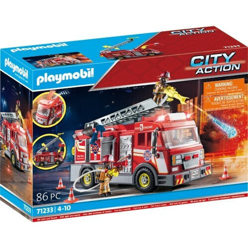 PLAYMOBIL Set 71233 City Action Fire Truck NEW BOXED