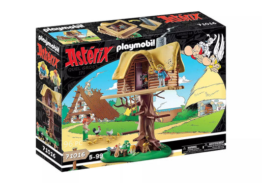 Playmobil Asterix Set 71016 Cacofonix with treehouse