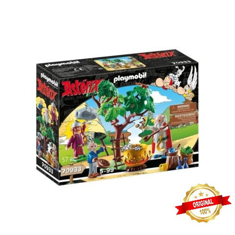 Playmobil Asterix Set 70933 Getafix with the caldron of Magic Potion