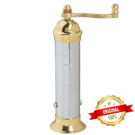 Greek European Genuine Mill Chrome Brass Pepper #212 7"