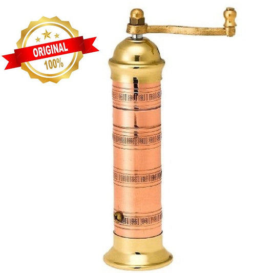 Greek European Genuine Mill Copper-Brass Pepper 412 7"