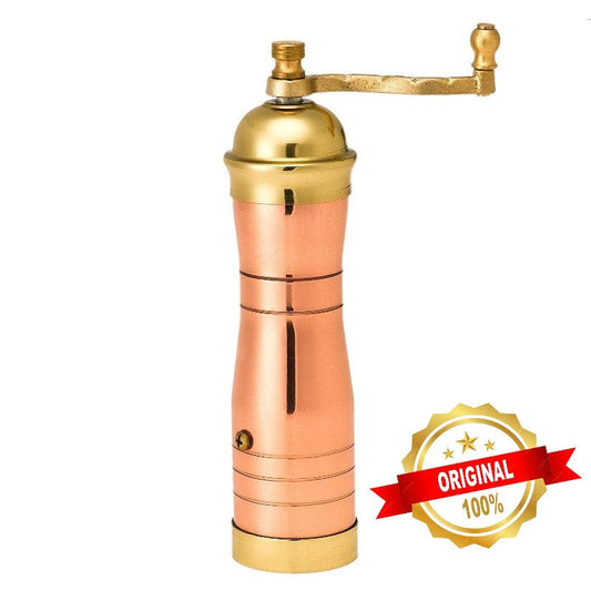 Greek European Genuine Mill "Athena" Series Copper-Brass Pepper #313 8.3"