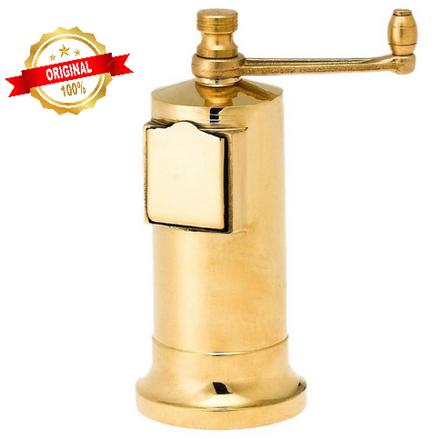 Greek European Genuine Cast brass pepper Mill #006 5,3″