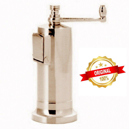 Greek European Genuine Mill Cast Brass Nickel-Matt Finish Pepper 706 5.3"
