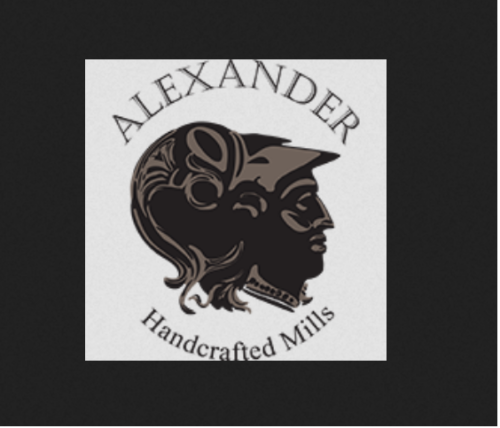 ALEXANDER ATLAS KARYATIS Spare Parts Pepper Mill Mechanism Salt Brass Crank Handle Knob